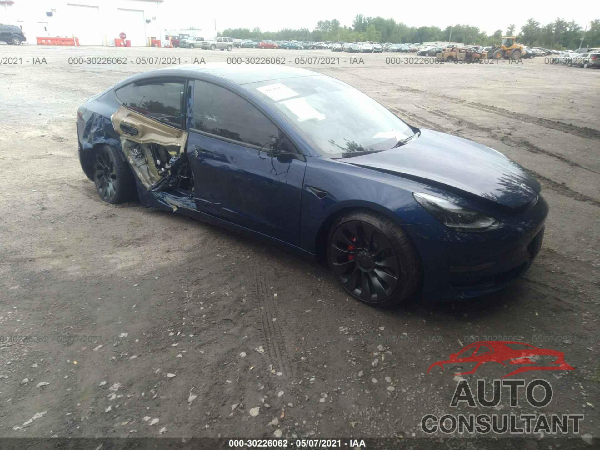 TESLA MODEL 3 2021 - 5YJ3E1EC3MF914631