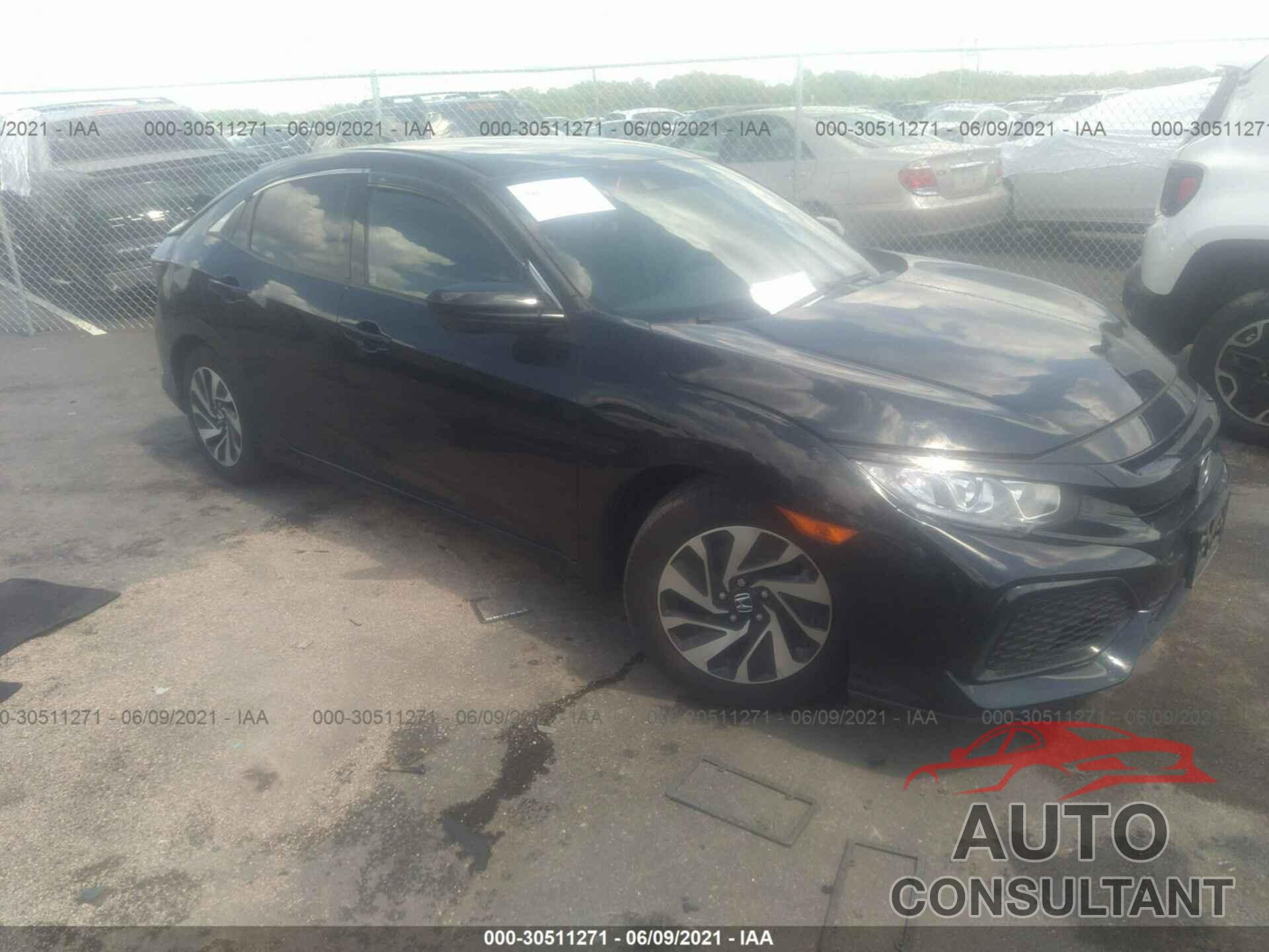 HONDA CIVIC HATCHBACK 2017 - SHHFK7H39HU428382