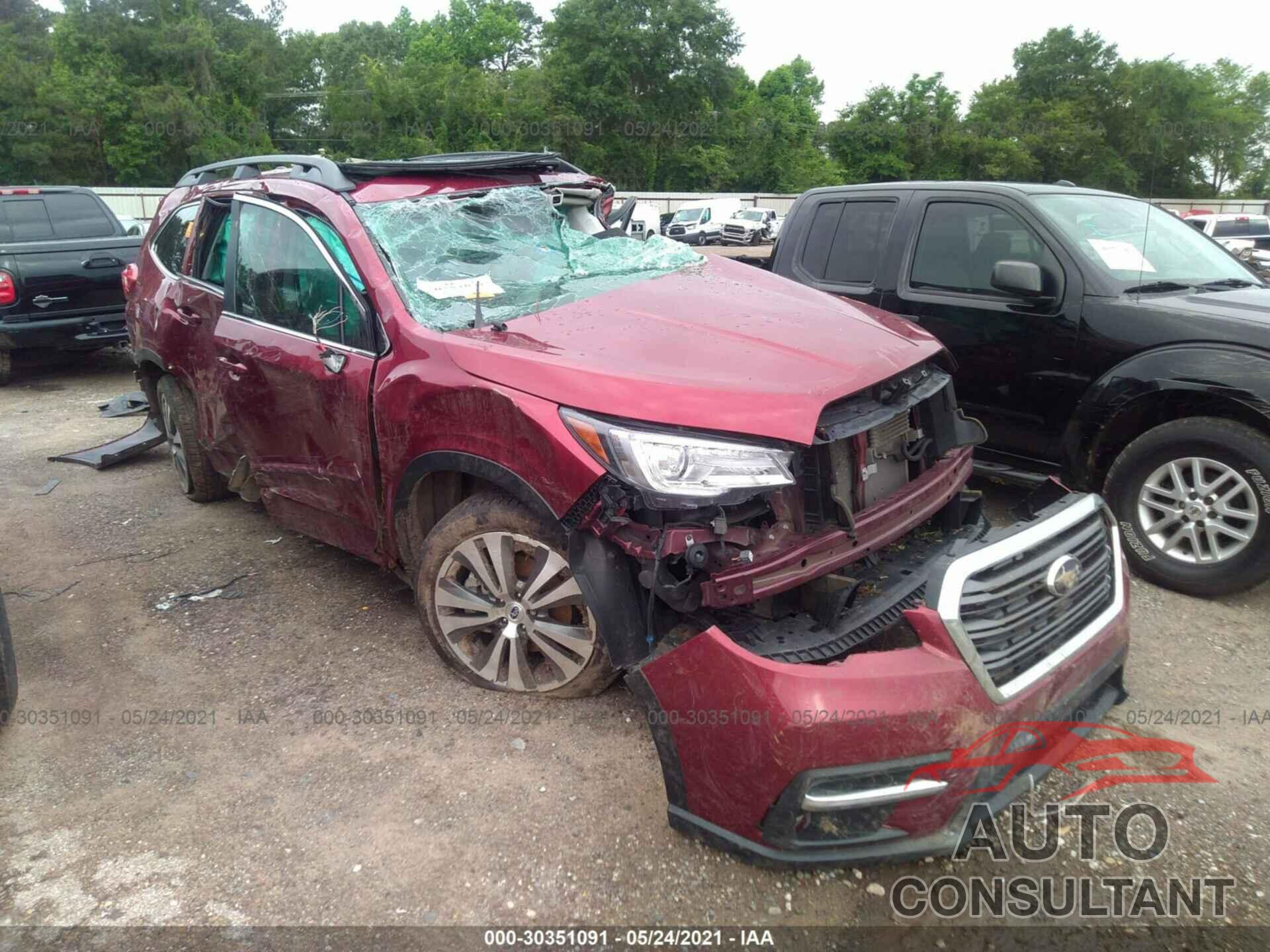 SUBARU ASCENT 2019 - 4S4WMAPD8K3427453