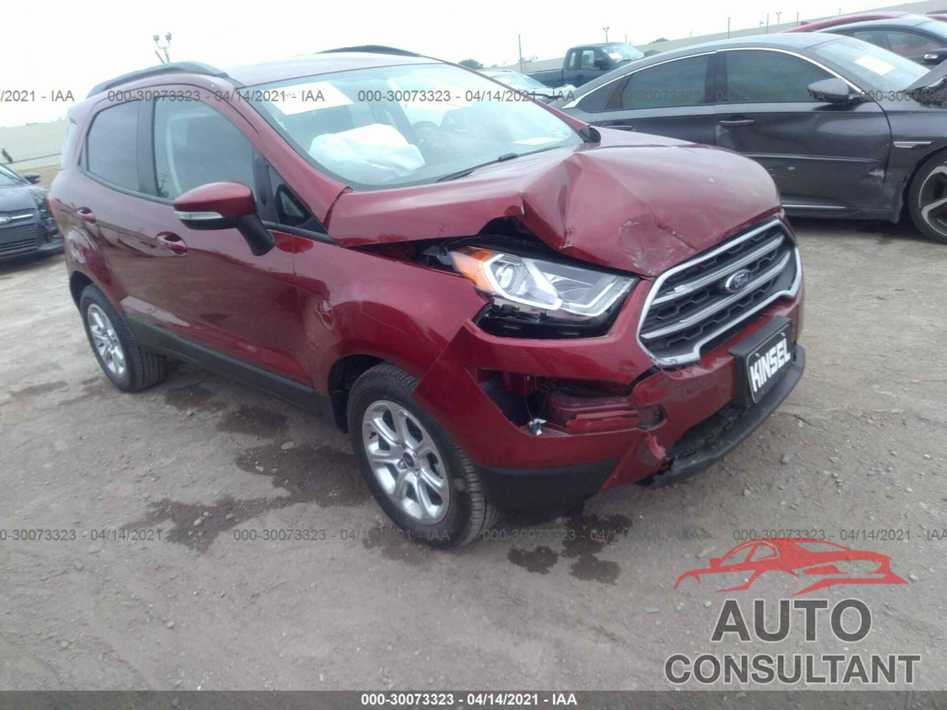 FORD ECOSPORT 2020 - MAJ3S2GE3LC362627