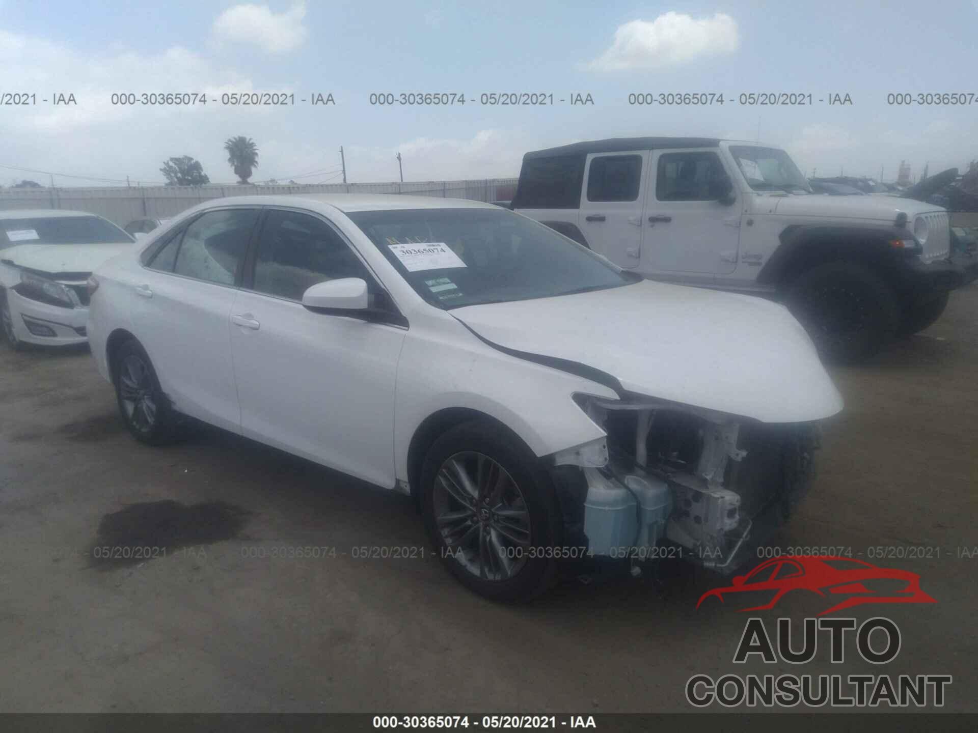 TOYOTA CAMRY 2017 - 4T1BF1FK7HU296107