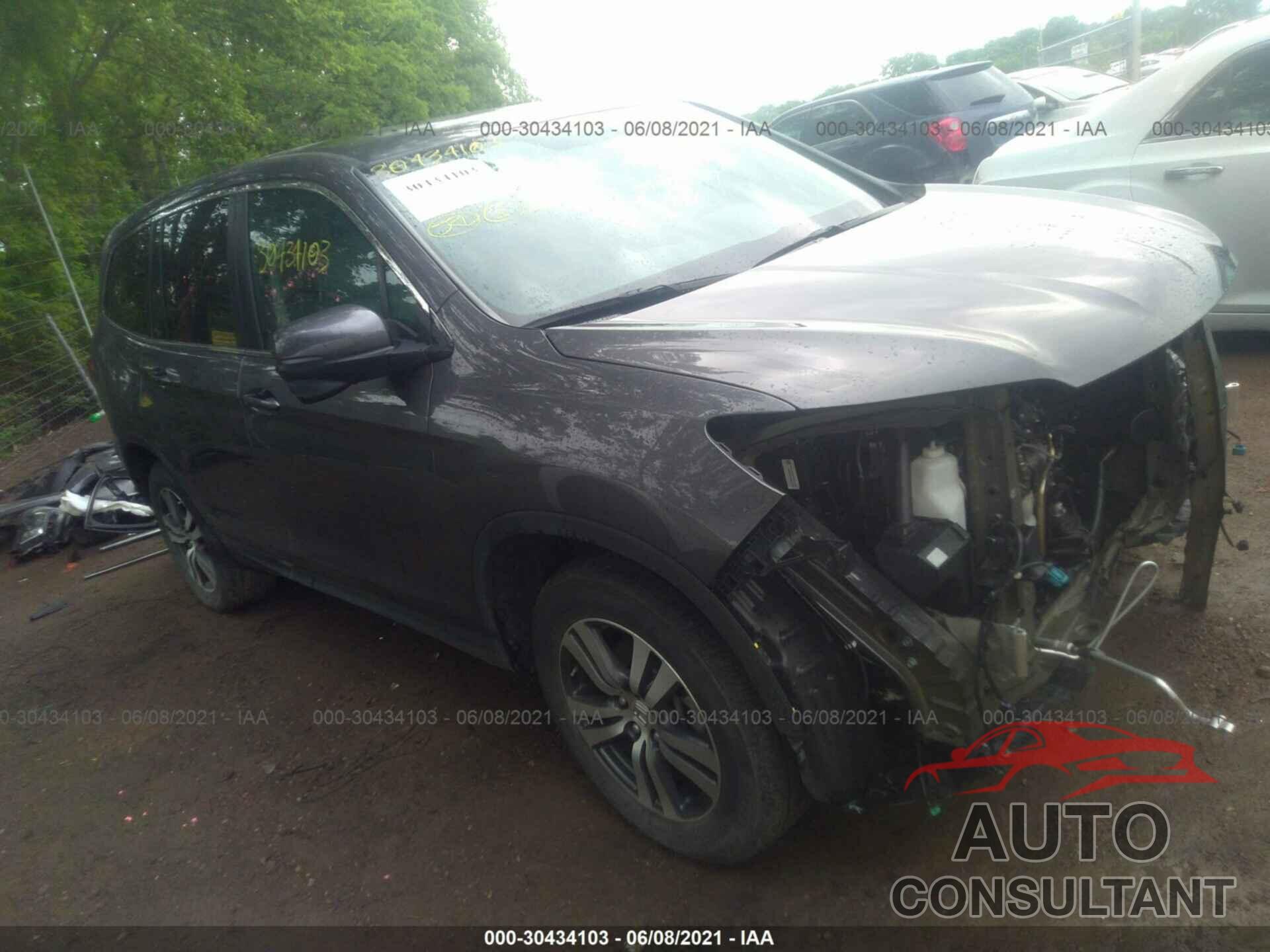 HONDA PILOT 2018 - 5FNYF6H3XJB067758
