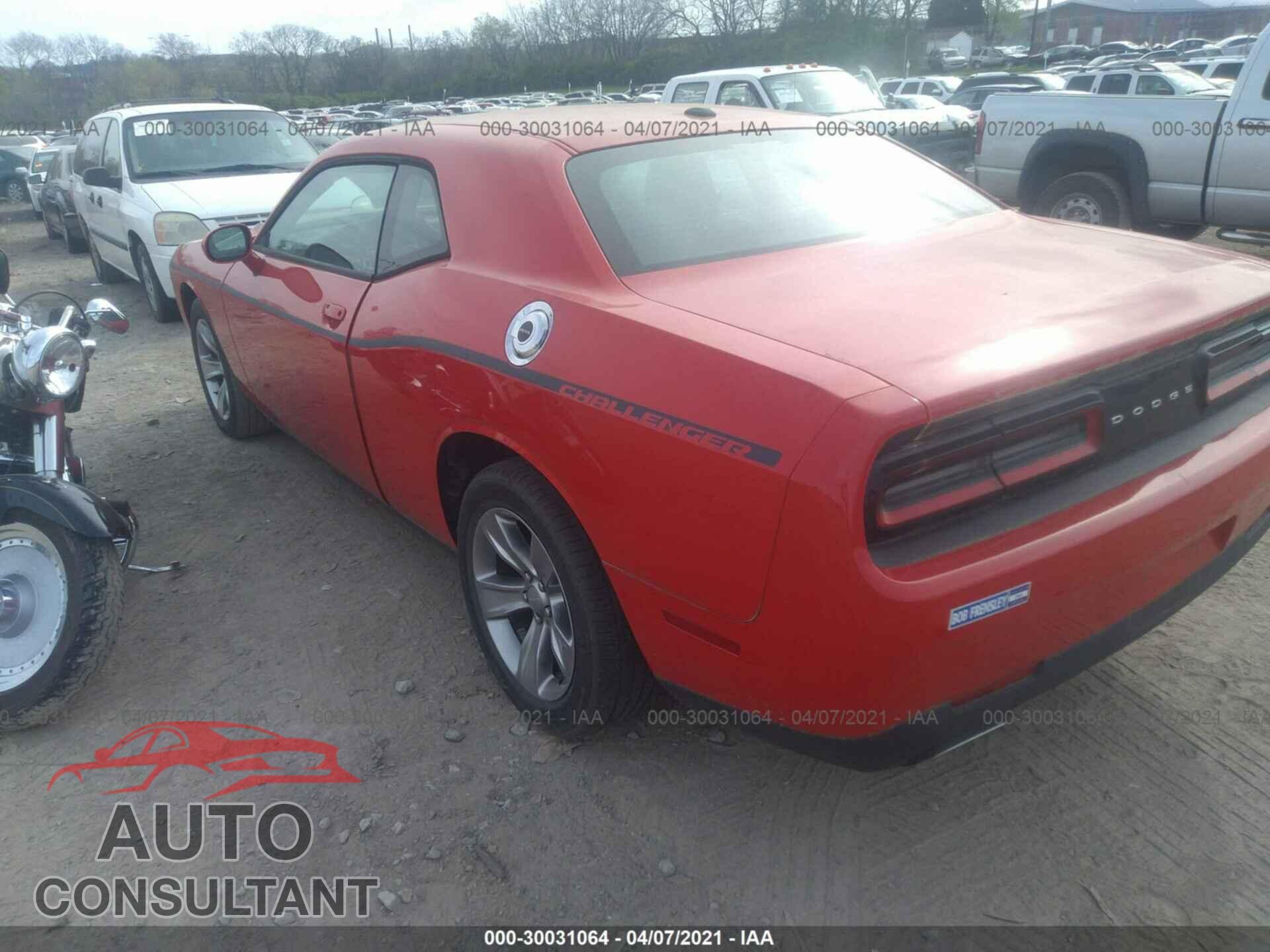 DODGE CHALLENGER 2016 - 2C3CDZAG0GH236434
