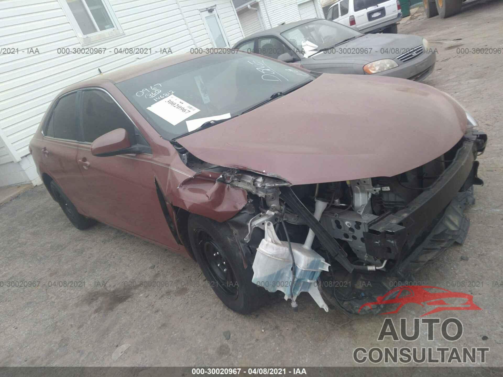 TOYOTA CAMRY 2016 - 4T4BF1FK5GR566844