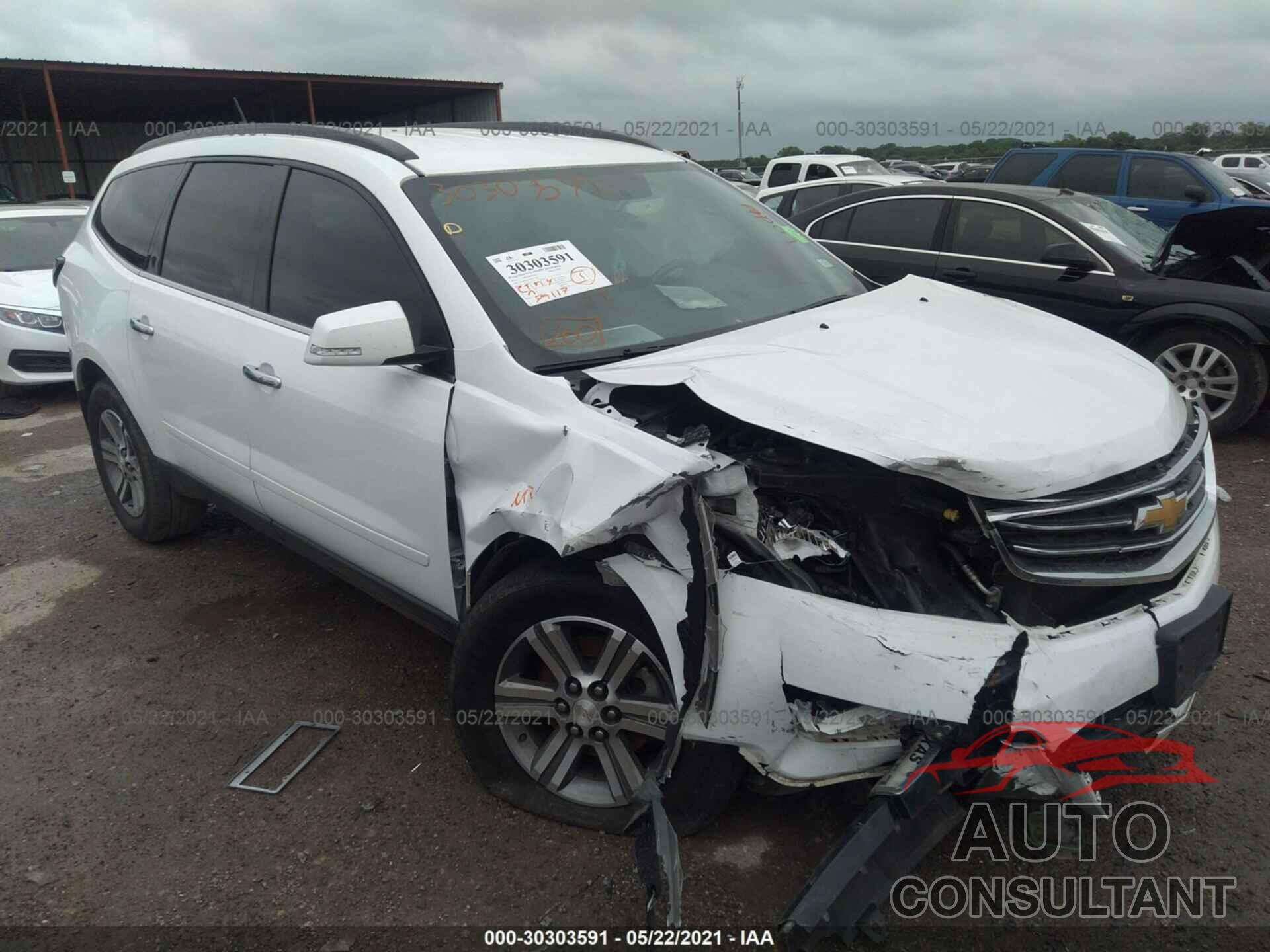 CHEVROLET TRAVERSE 2016 - 1GNKVGKD5GJ275426