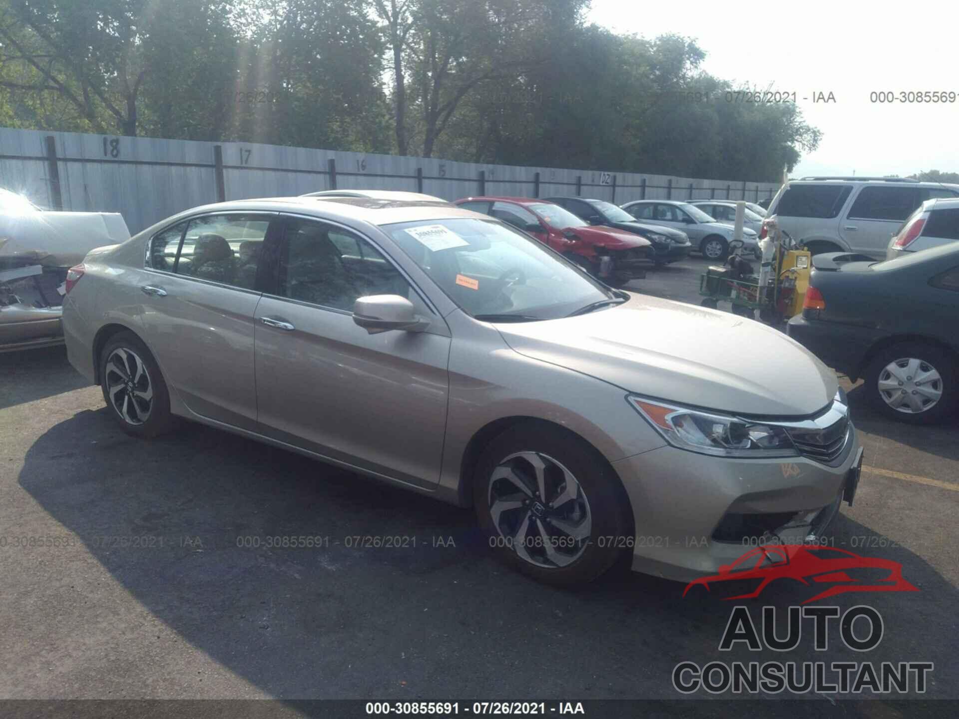 HONDA ACCORD SEDAN 2016 - 1HGCR3F83GA009069