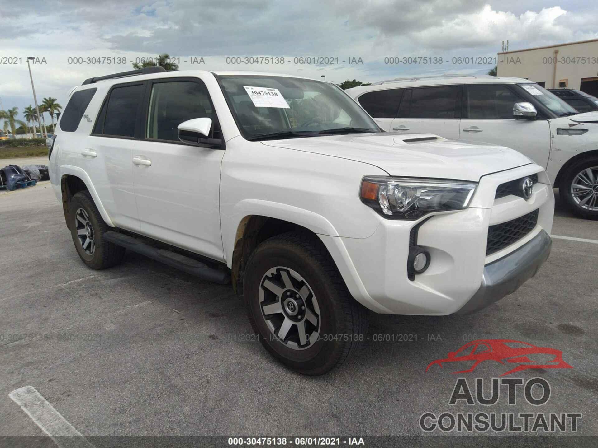 TOYOTA 4RUNNER 2019 - JTEBU5JR7K5659573