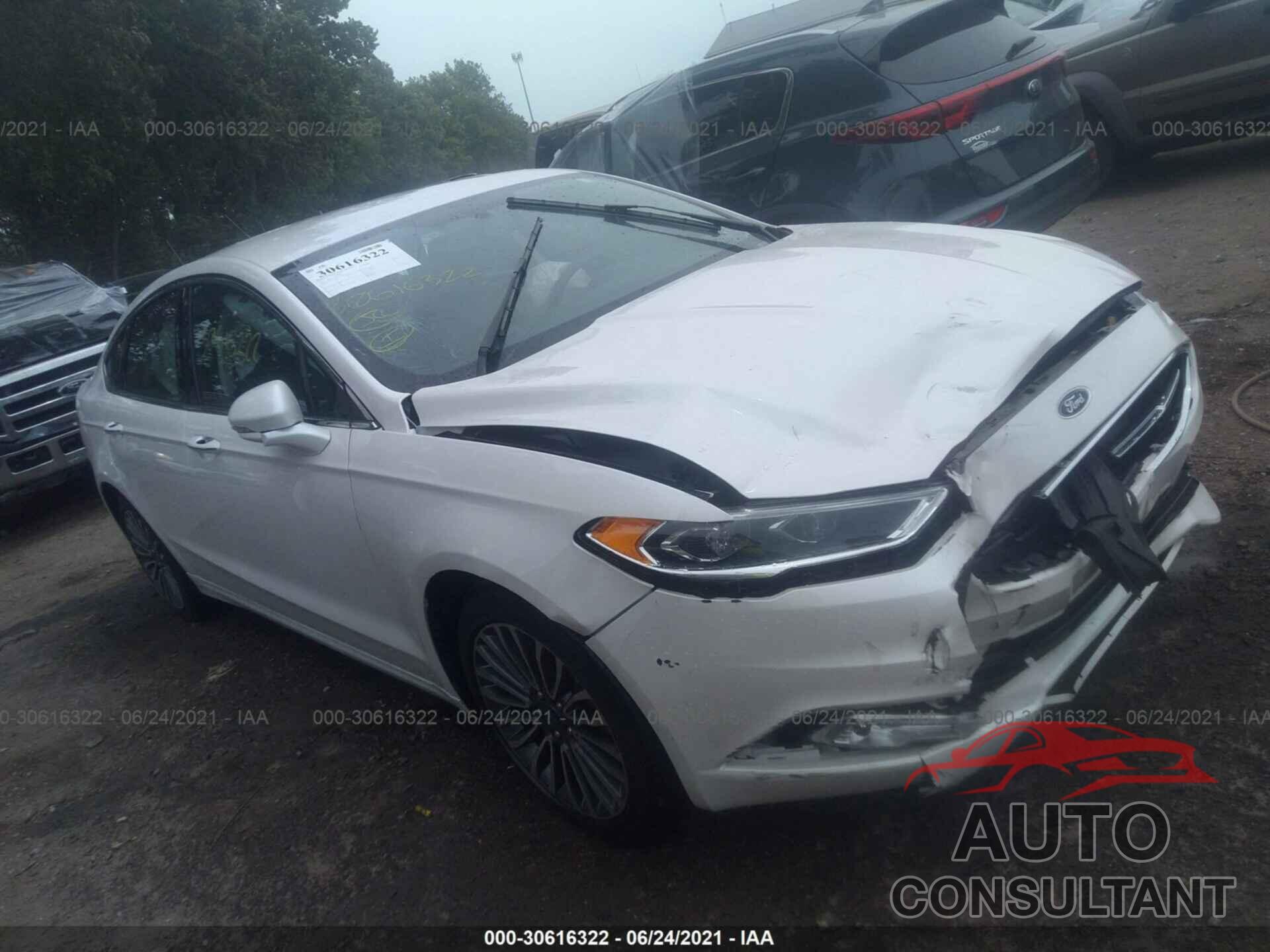 FORD FUSION 2017 - 3FA6P0T92HR320454