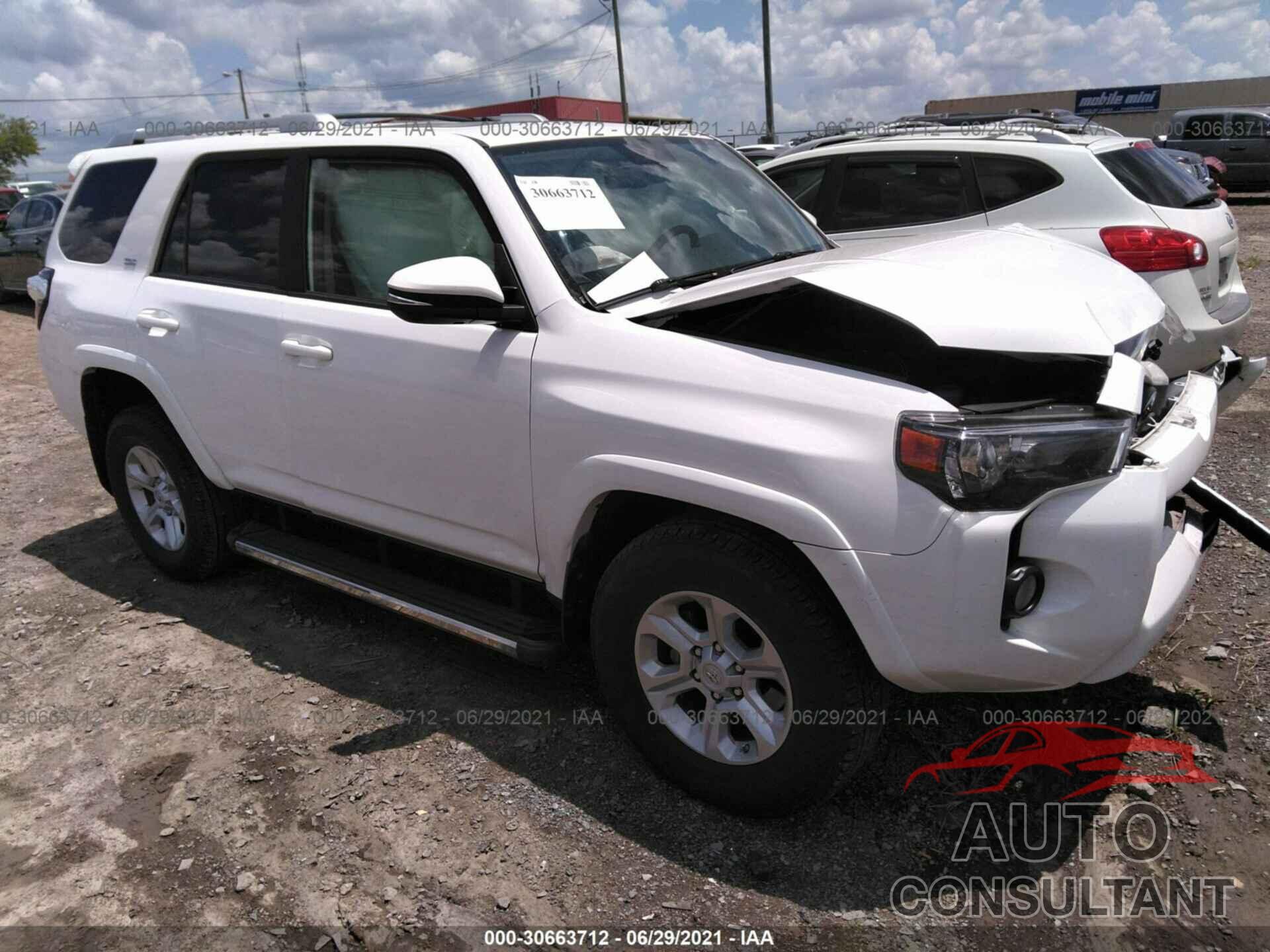 TOYOTA 4RUNNER 2018 - JTEBU5JR2J5486821