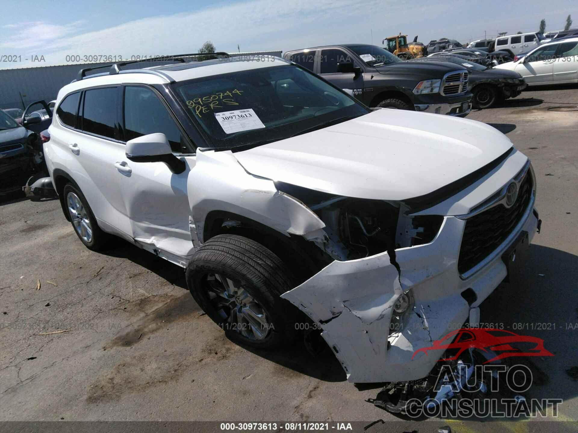 TOYOTA HIGHLANDER 2020 - 5TDYZRAH8LS014067