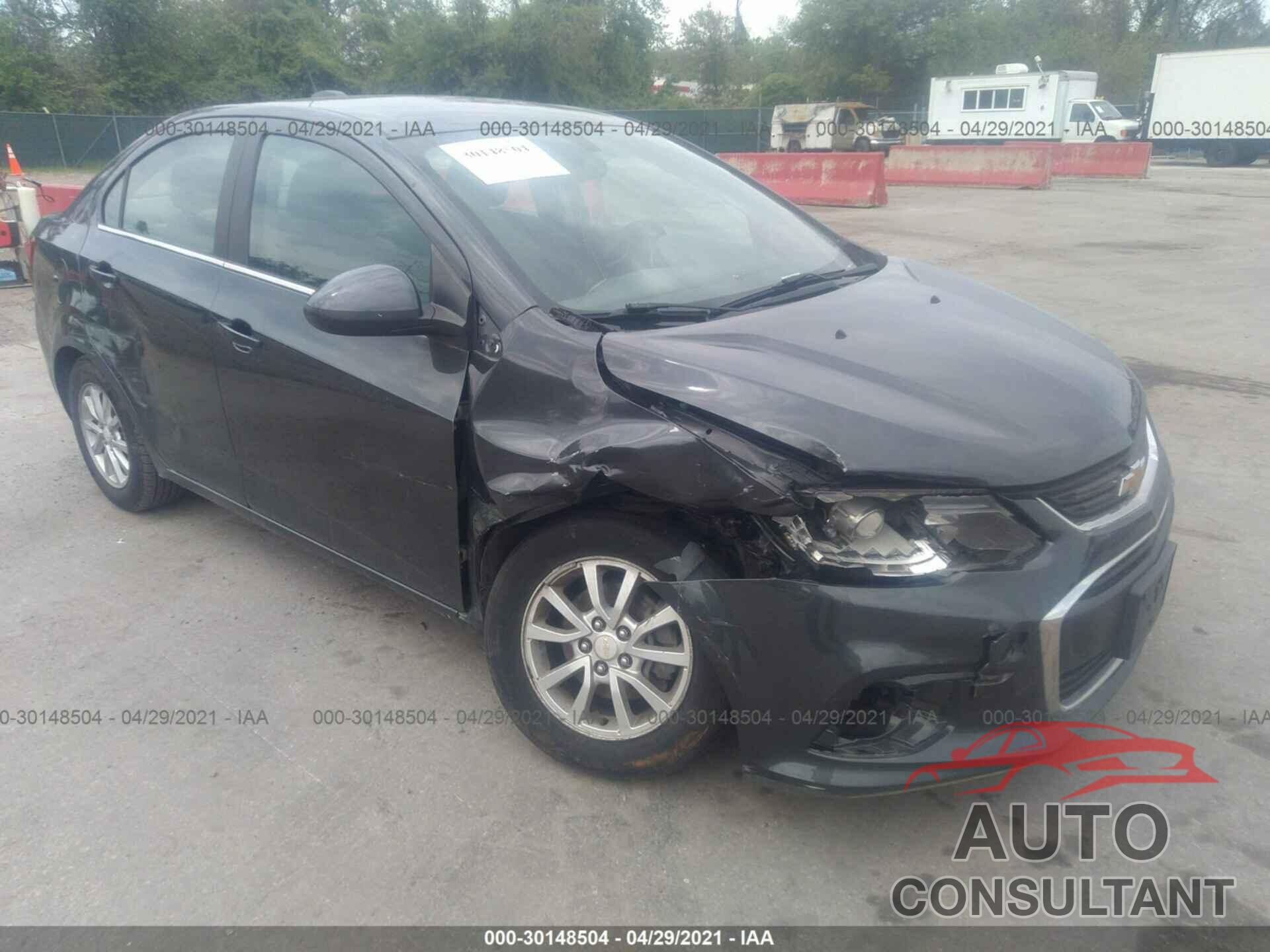 CHEVROLET SONIC 2017 - 1G1JD5SG2H4123683