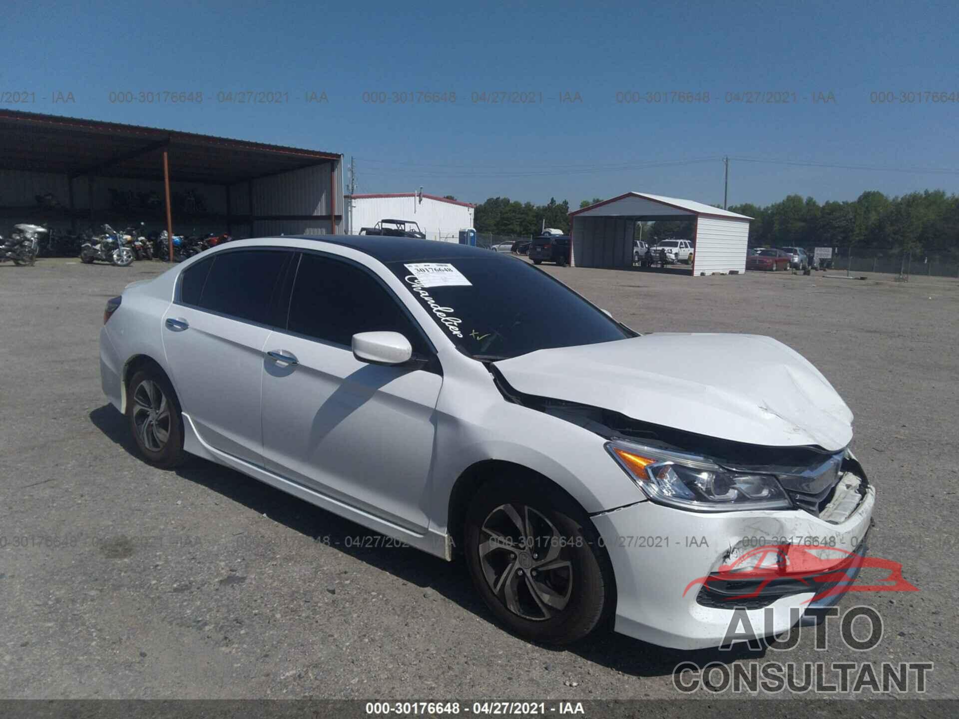 HONDA ACCORD SEDAN 2017 - 1HGCR2F10HA135212