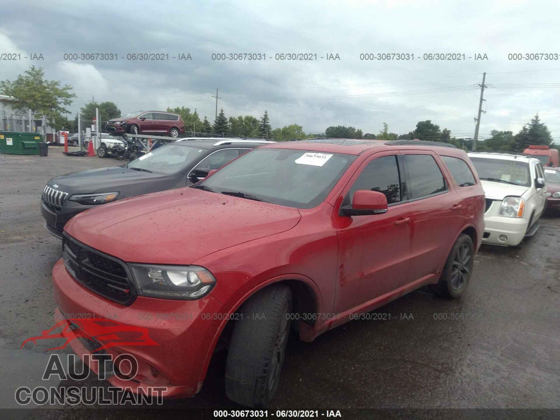 DODGE DURANGO 2017 - 1C4SDJCT2HC833883