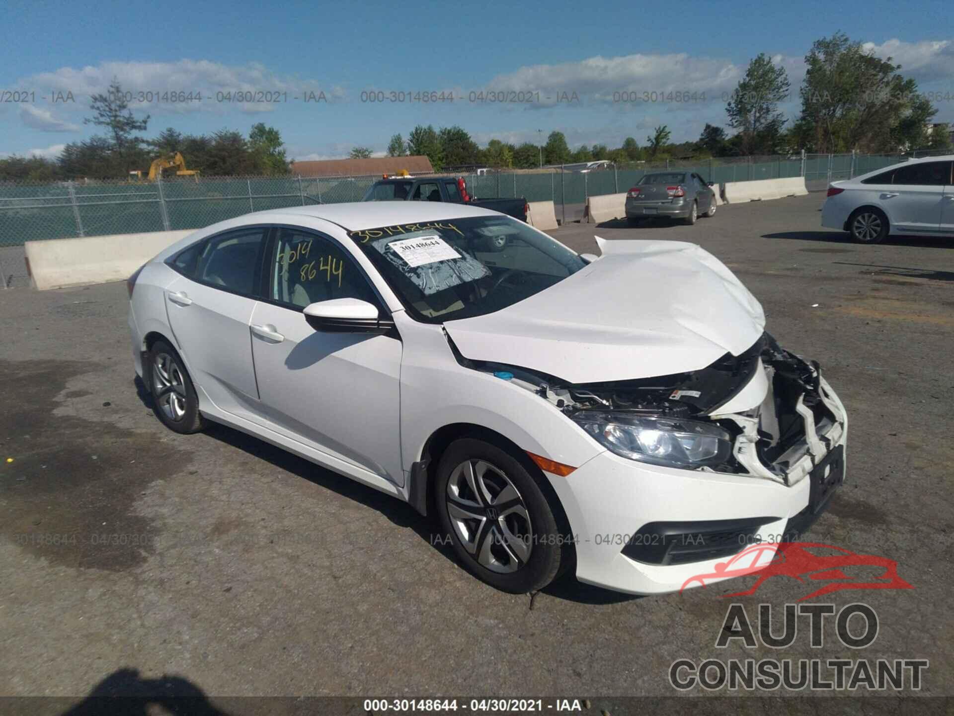 HONDA CIVIC SEDAN 2018 - 2HGFC2F53JH608576