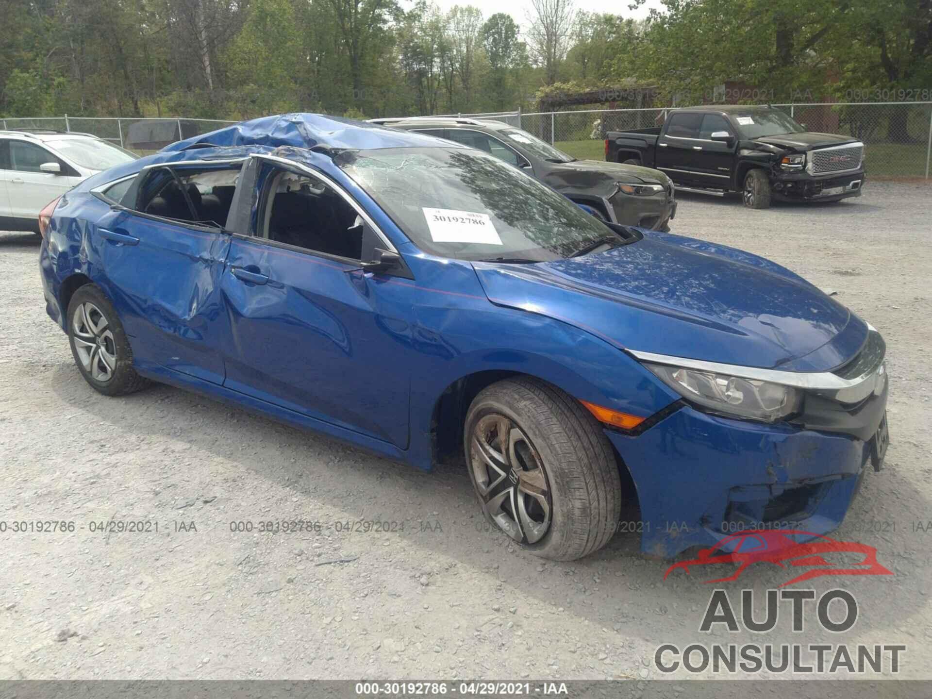 HONDA CIVIC SEDAN 2016 - 2HGFC2F51GH553697