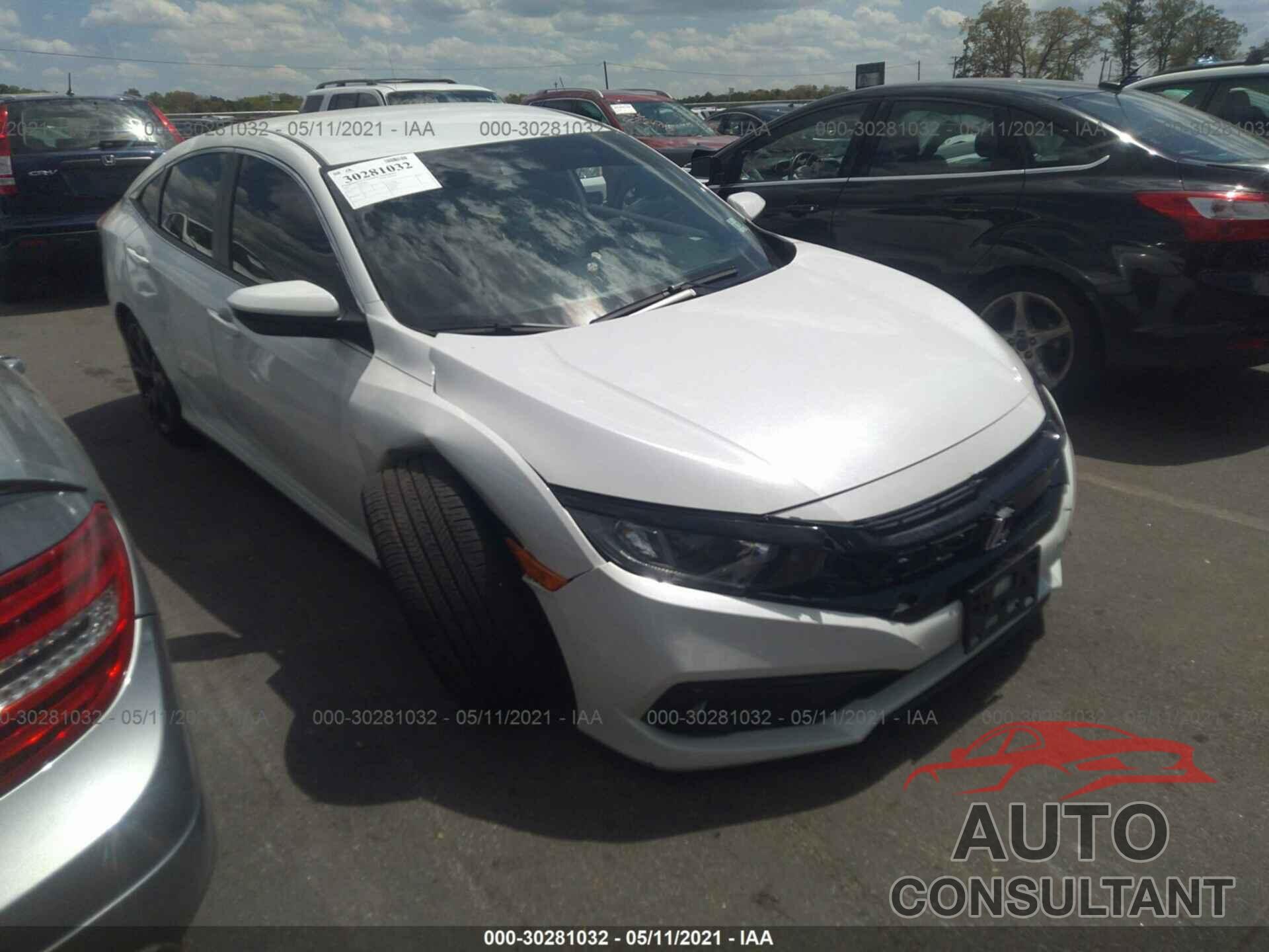 HONDA CIVIC SEDAN 2020 - 2HGFC2F86LH577191