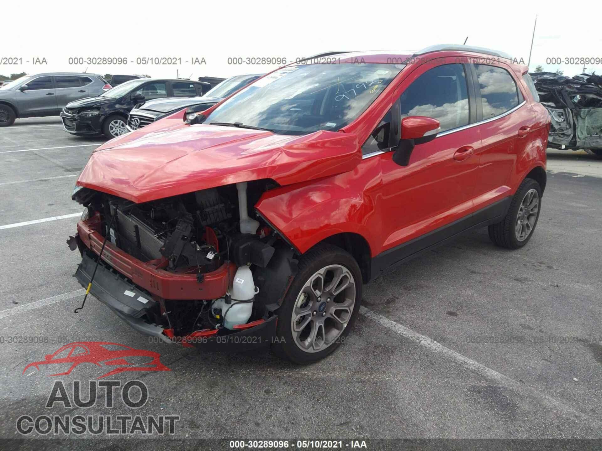 FORD ECOSPORT 2020 - MAJ6S3KL7LC349792