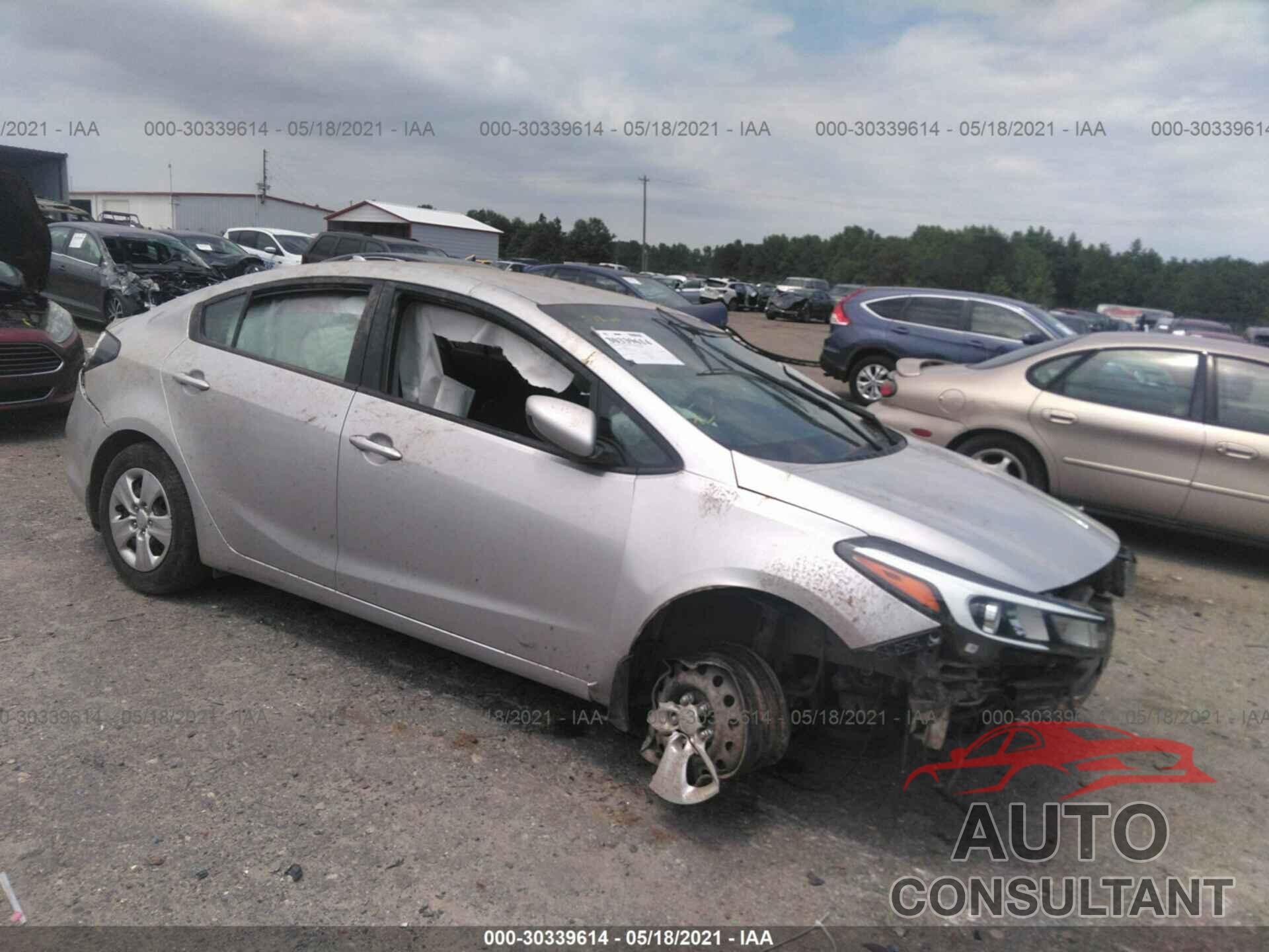 KIA FORTE 2017 - 3KPFK4A76HE086229
