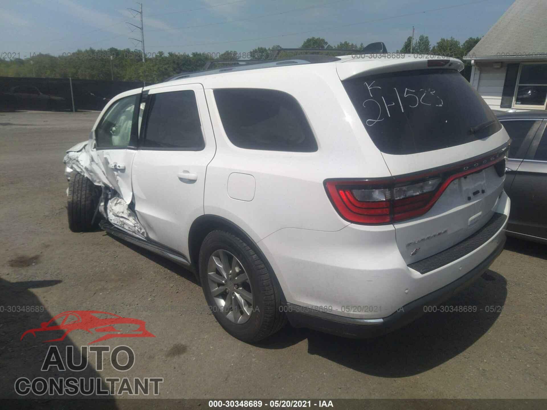 DODGE DURANGO 2018 - 1C4RDJAG9JC312704