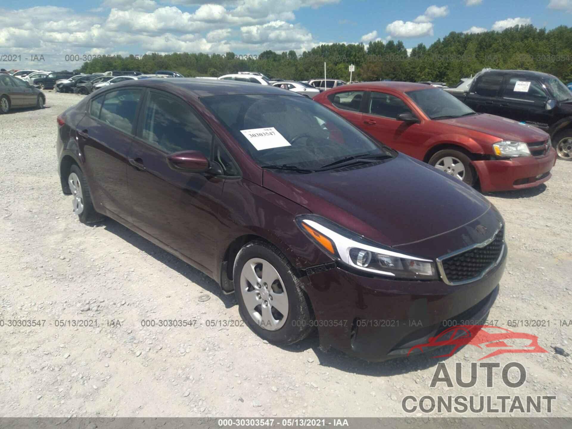 KIA FORTE 2017 - 3KPFK4A78HE071988