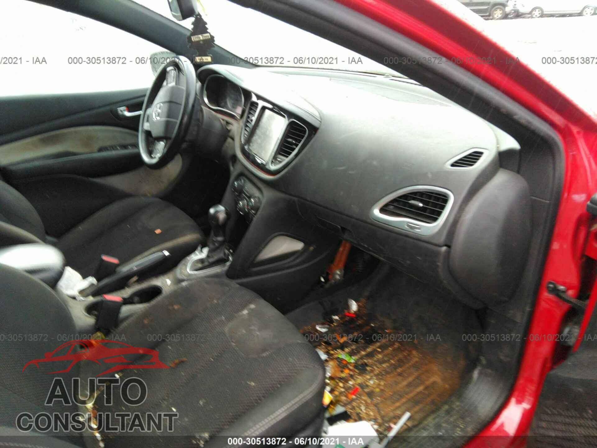 DODGE DART 2016 - 1C3CDFBB0GD504154