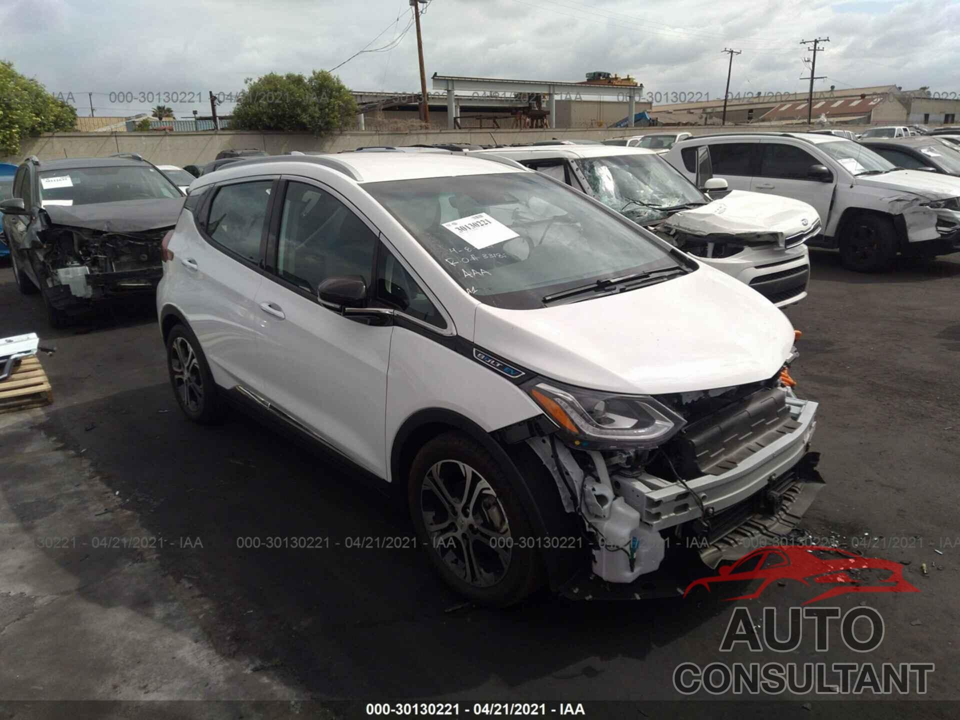 CHEVROLET BOLT EV 2020 - 1G1FZ6S08L4140996