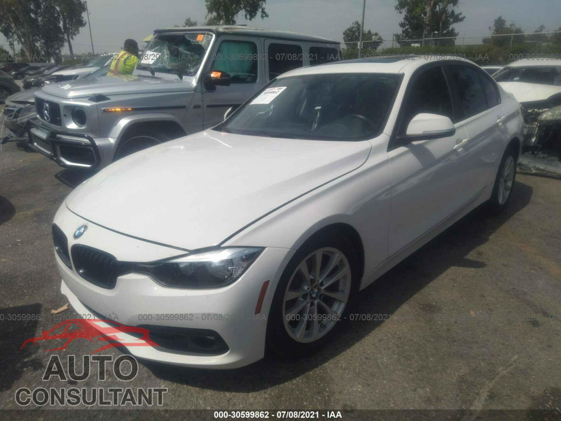 BMW 3 SERIES 2016 - WBA8E1G56GNT37732