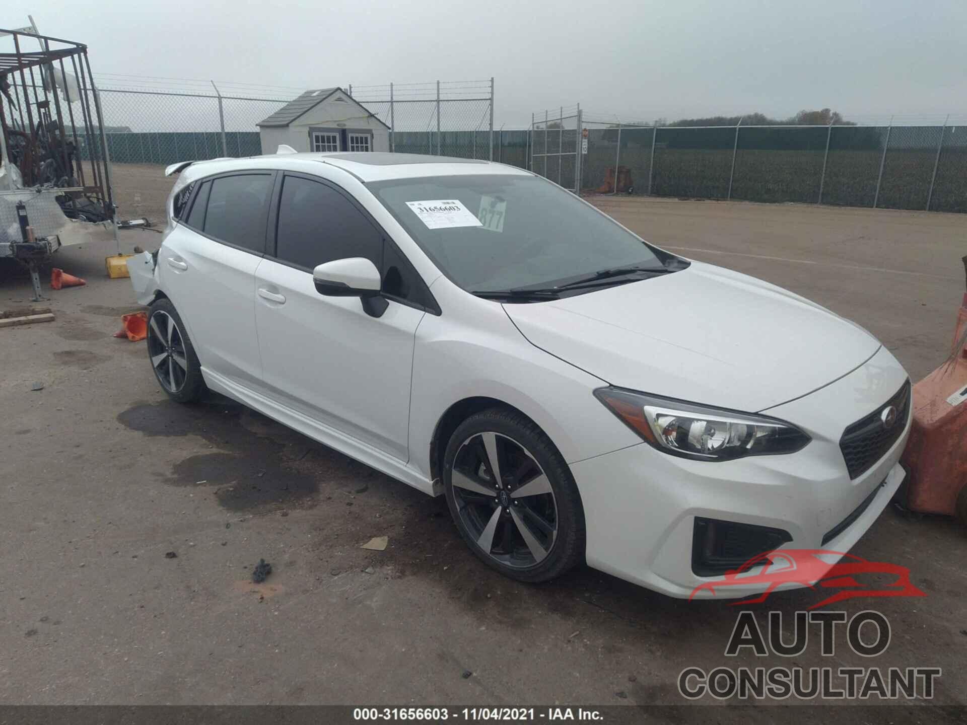 SUBARU IMPREZA 2019 - 4S3GTAM60K3703299