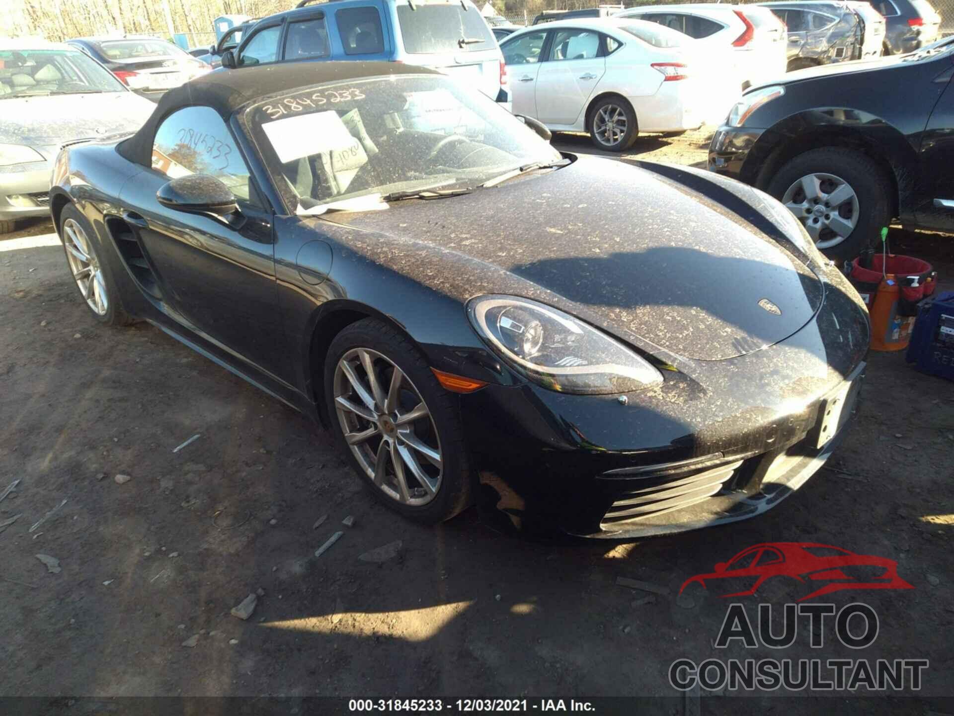 PORSCHE 718 BOXSTER 2017 - WP0CA2A89HS221879