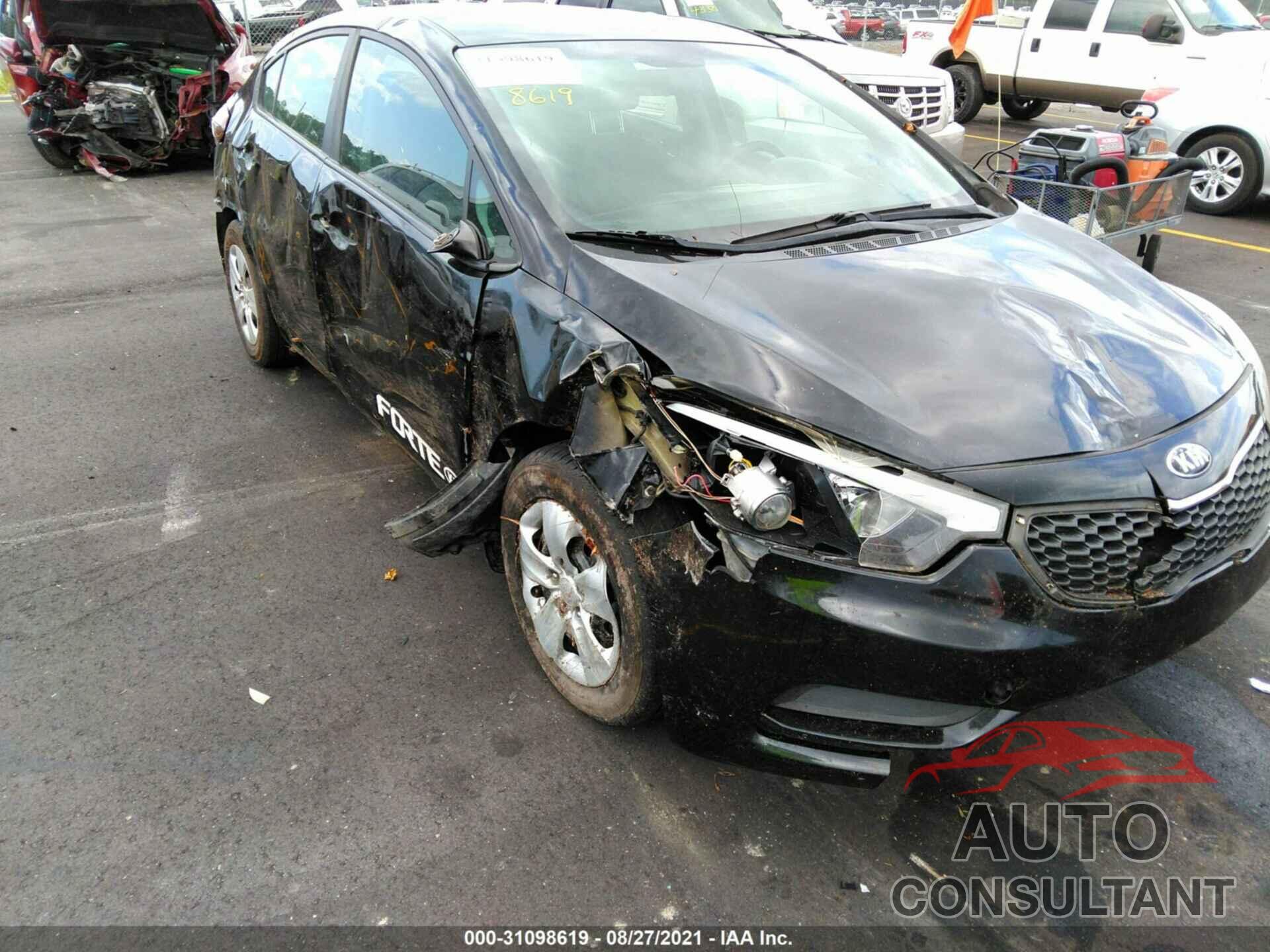 KIA FORTE 2016 - KNAFX4A67G5523946