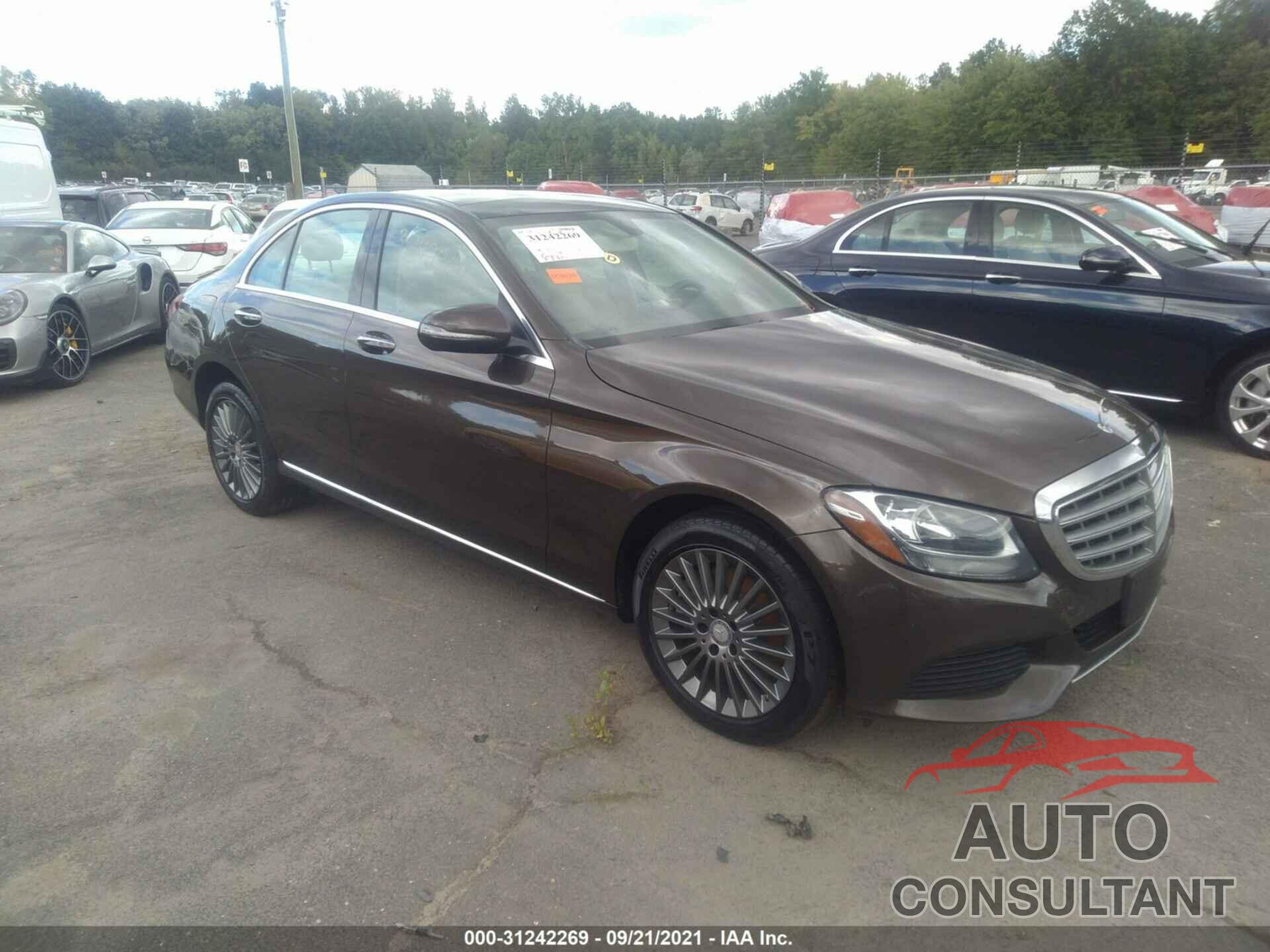 MERCEDES-BENZ C-CLASS 2016 - 55SWF4KB9GU112241