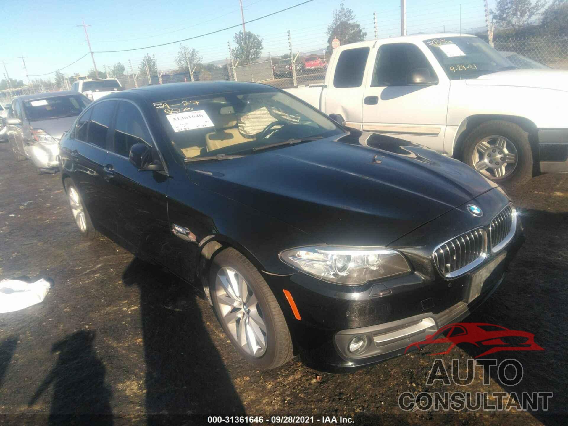 BMW 5 SERIES 2016 - WBA5B1C57GG130286