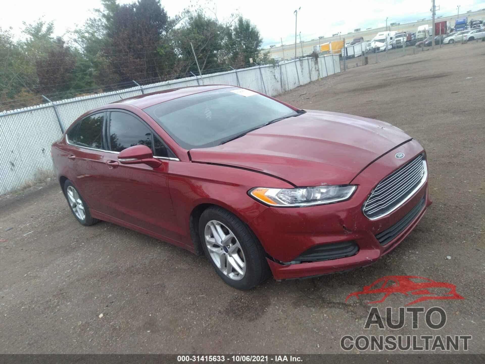 FORD FUSION 2016 - 3FA6P0H7XGR174049