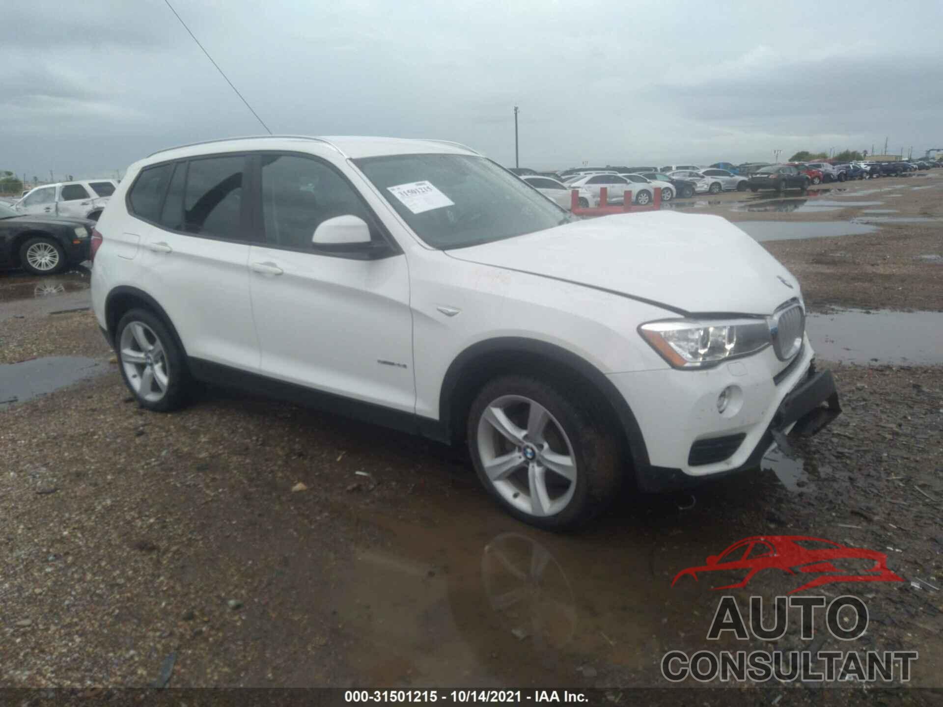 BMW X3 2017 - 5UXWZ7C56H0U47653