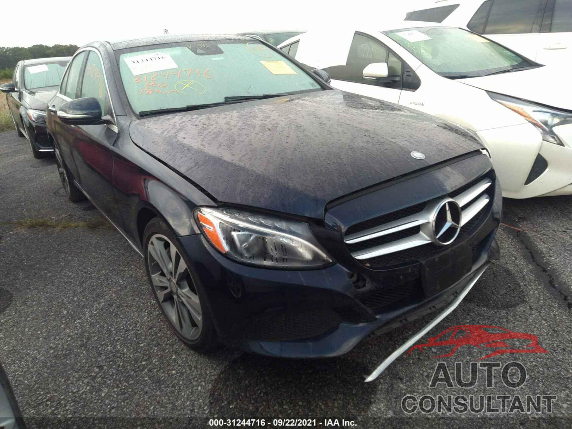 MERCEDES-BENZ C-CLASS 2017 - 55SWF4KB1HU192264