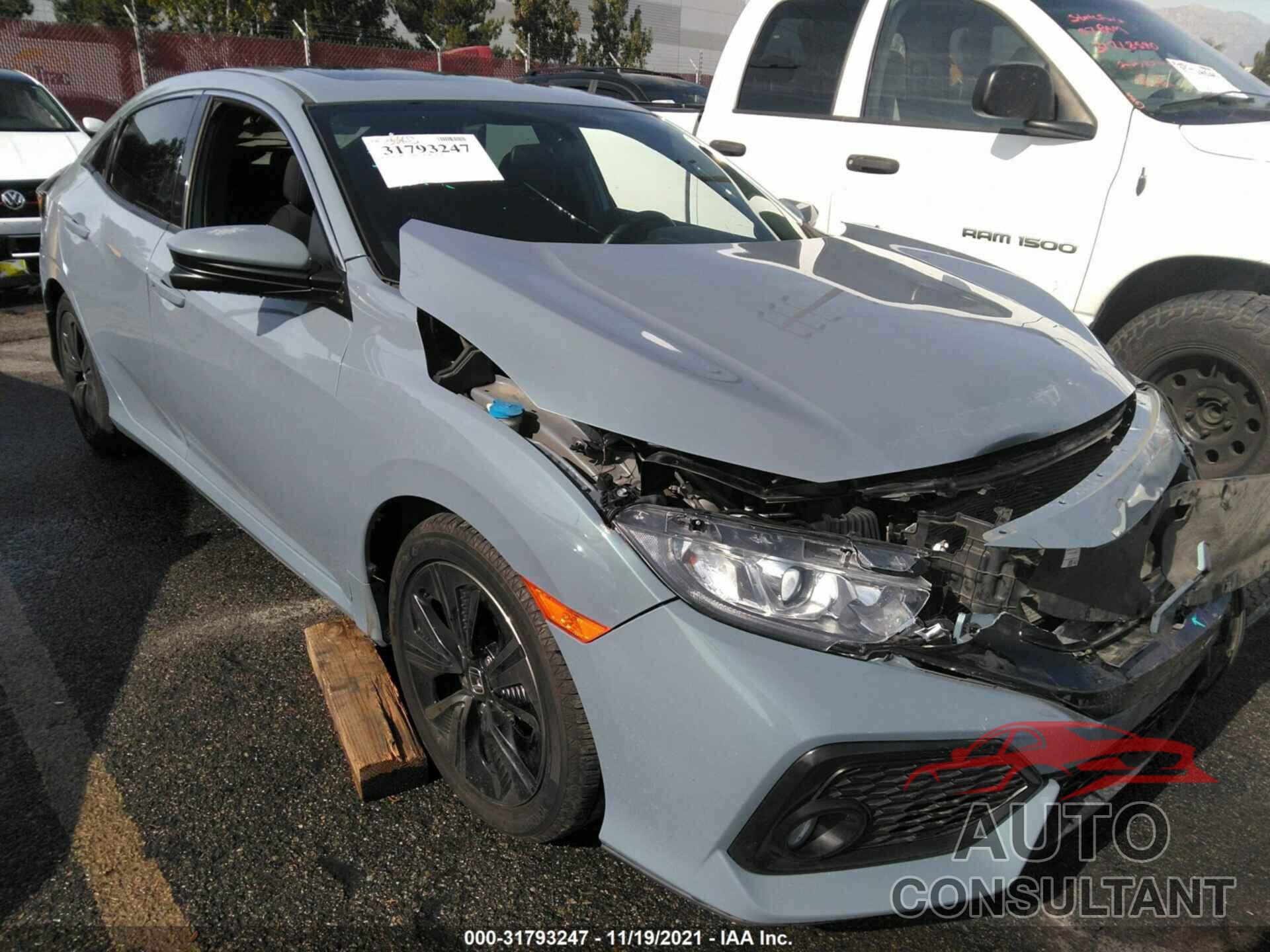 HONDA CIVIC HATCHBACK 2018 - SHHFK7H58JU402945