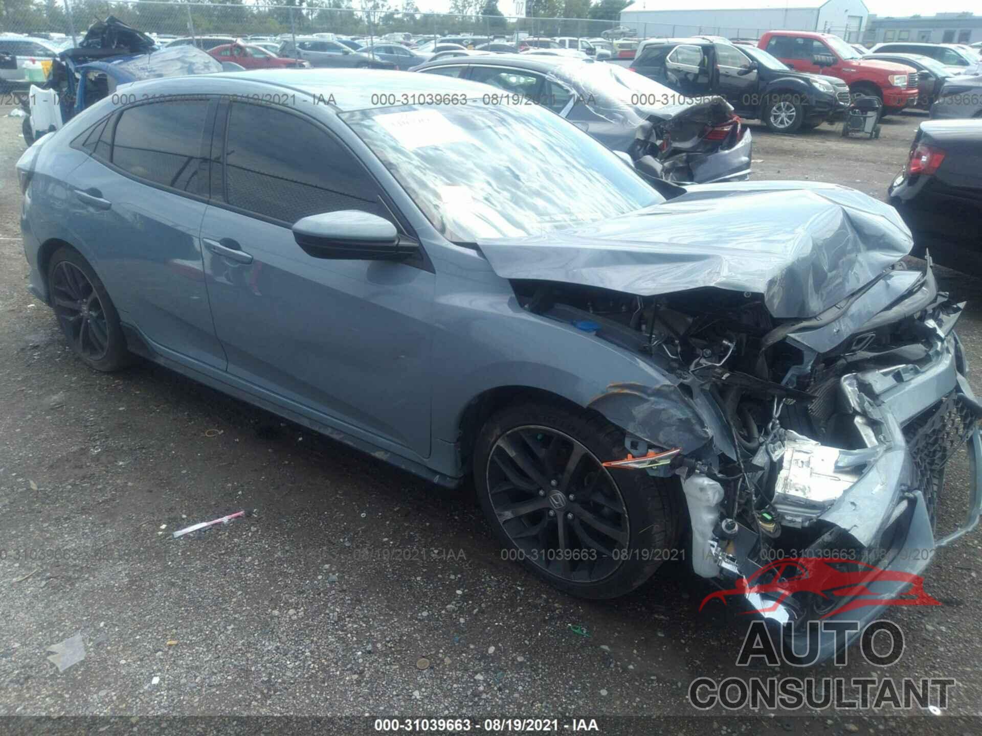 HONDA CIVIC HATCHBACK 2020 - SHHFK7H47LU211852