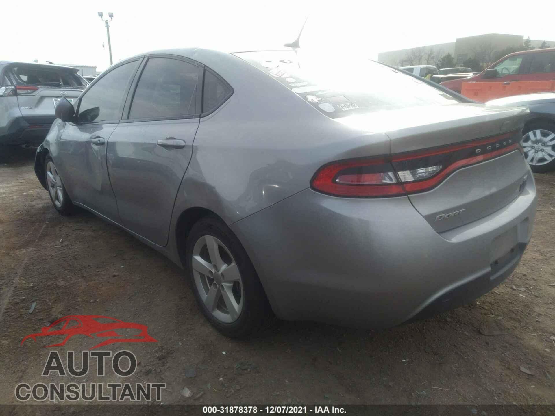 DODGE DART 2016 - 1C3CDFBB5GD504022