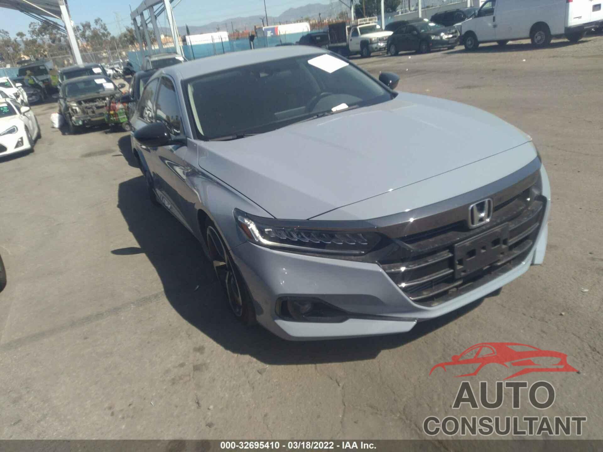 HONDA ACCORD SEDAN 2021 - 1HGCV1F4XMA104771