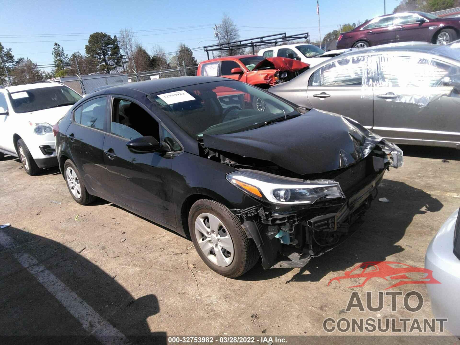 KIA FORTE 2017 - 3KPFK4A70HE055882