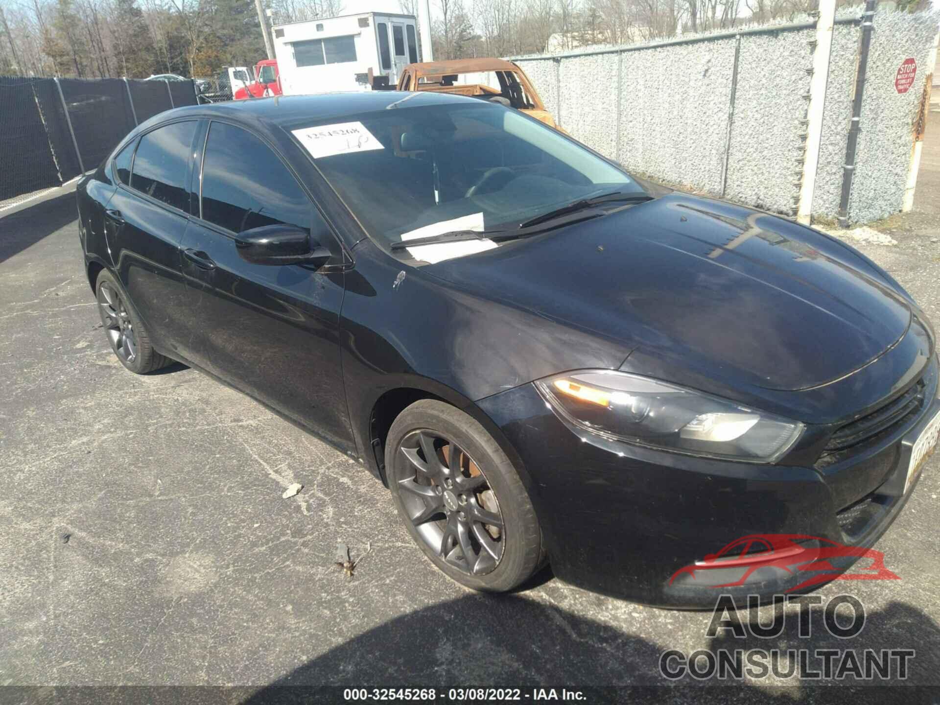 DODGE DART 2016 - 1C3CDFAA1GD682597