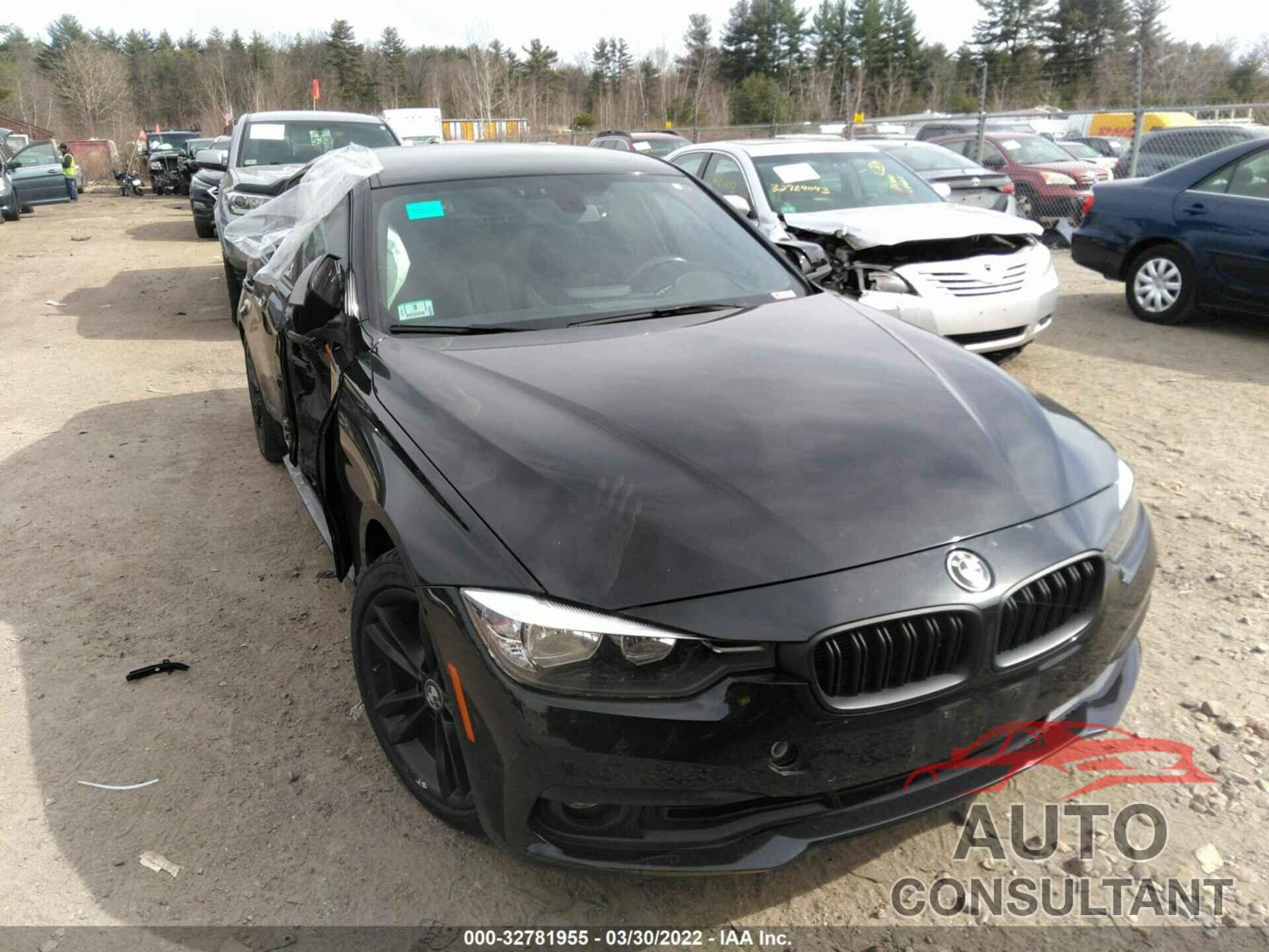 BMW 3 SERIES 2017 - WBA8A9C59HK619950