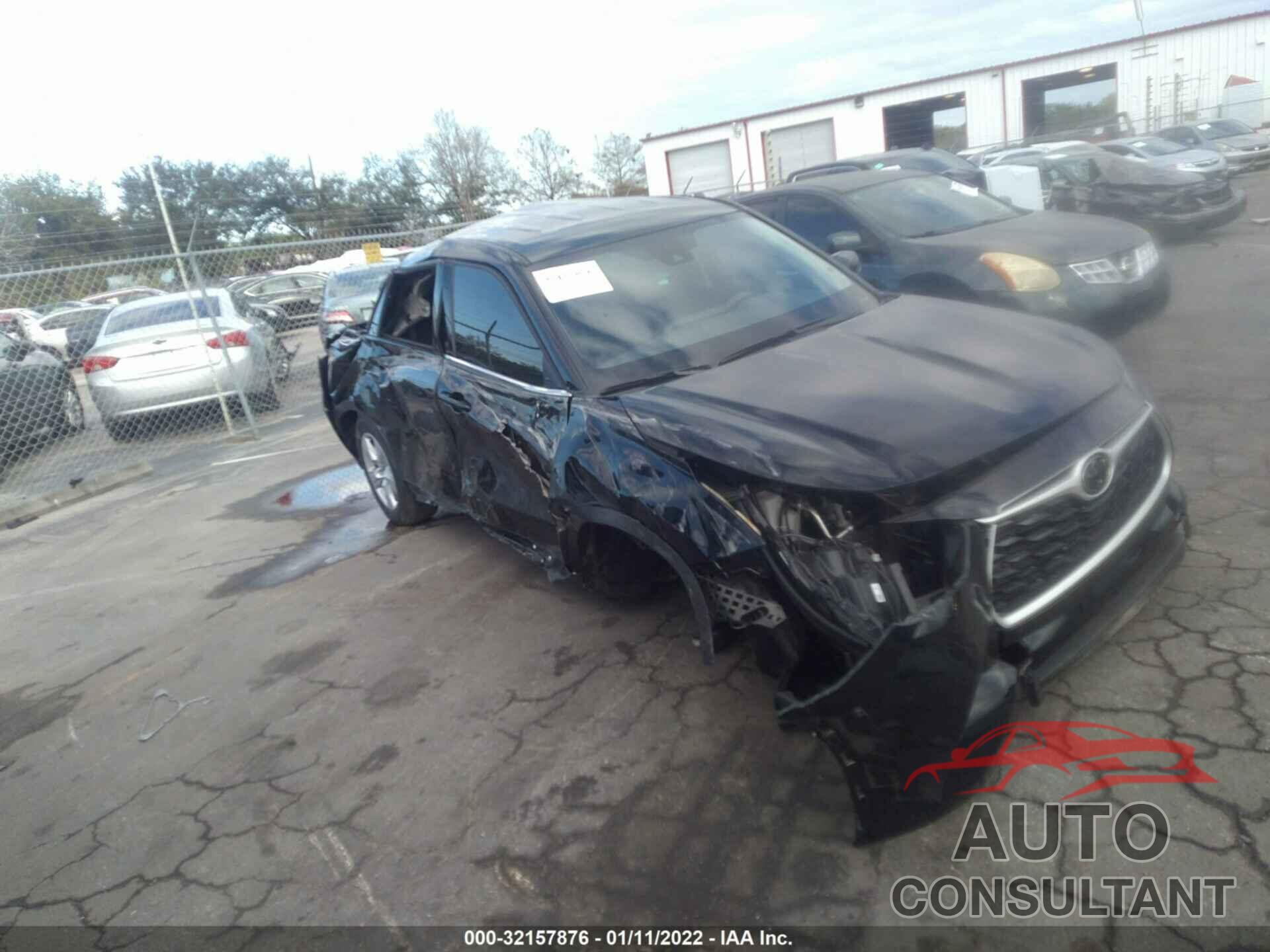 TOYOTA HIGHLANDER 2021 - 5TDCZRAH6MS067359