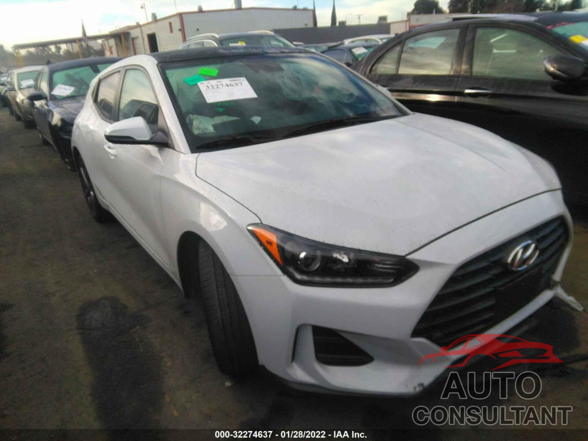 HYUNDAI VELOSTER 2020 - KMHTG6AF3LU030813