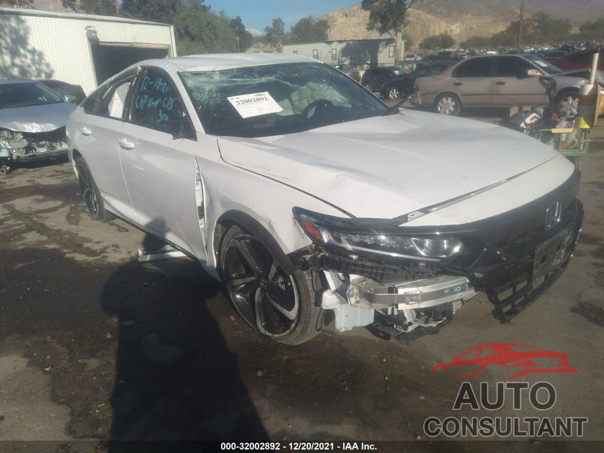 HONDA ACCORD SEDAN 2020 - 1HGCV1F30LA044246