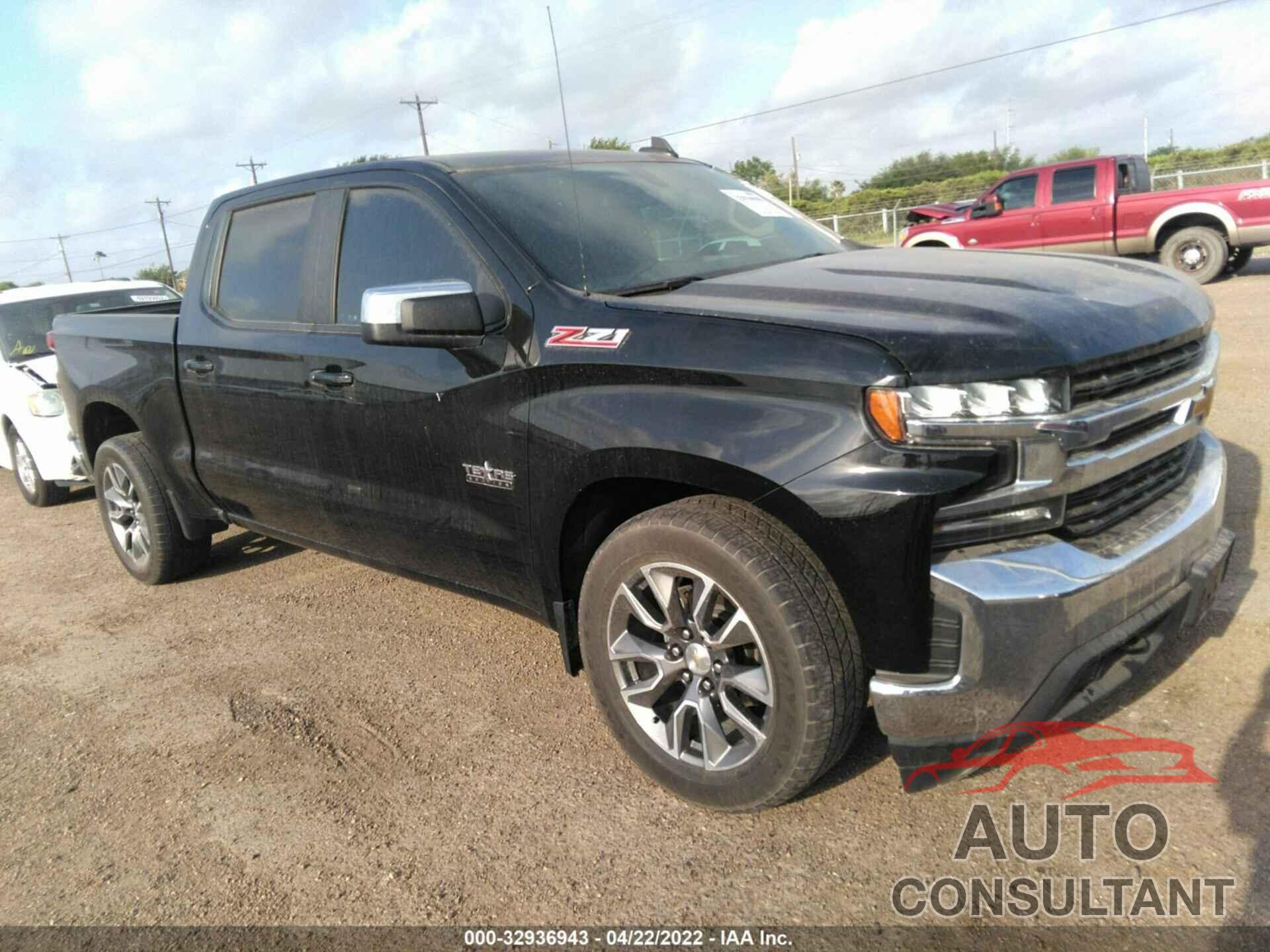 CHEVROLET SILVERADO 1500 2020 - 3GCUYDED5LG175101