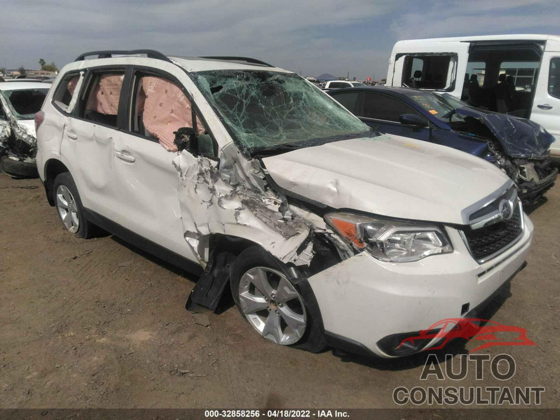 SUBARU FORESTER 2016 - JF2SJAGC9GH469404