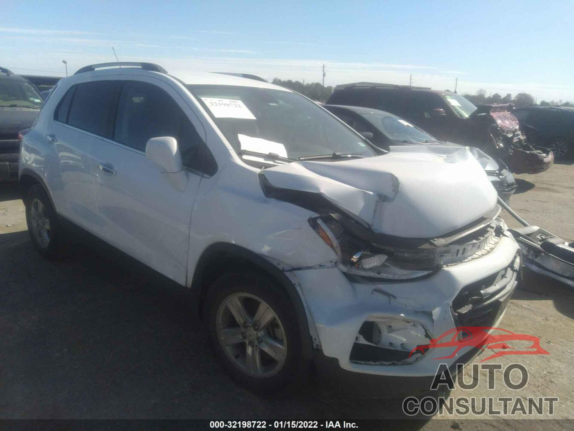 CHEVROLET TRAX 2018 - KL7CJLSB1JB678124