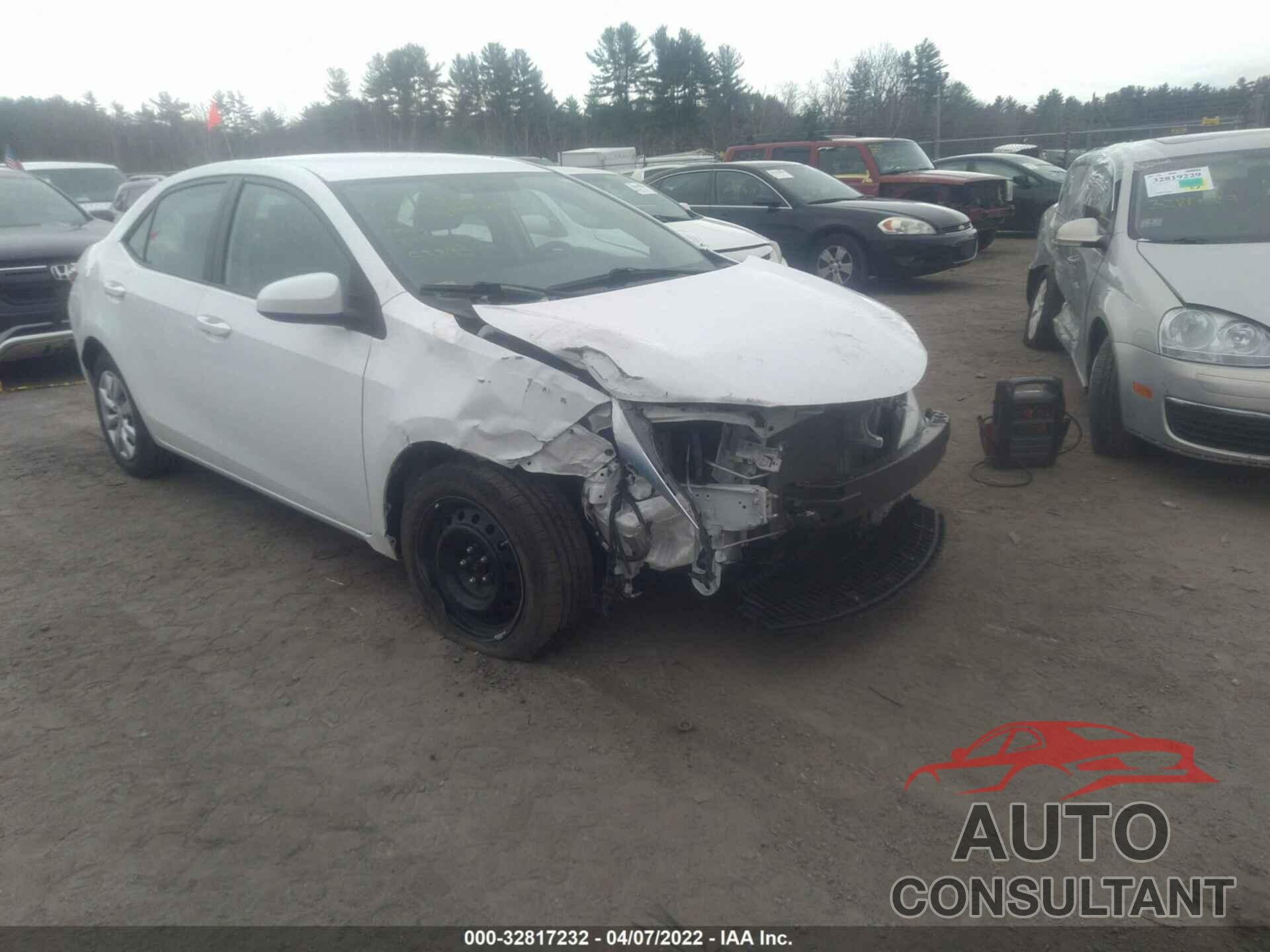 TOYOTA COROLLA 2016 - 2T1BURHEXGC542319