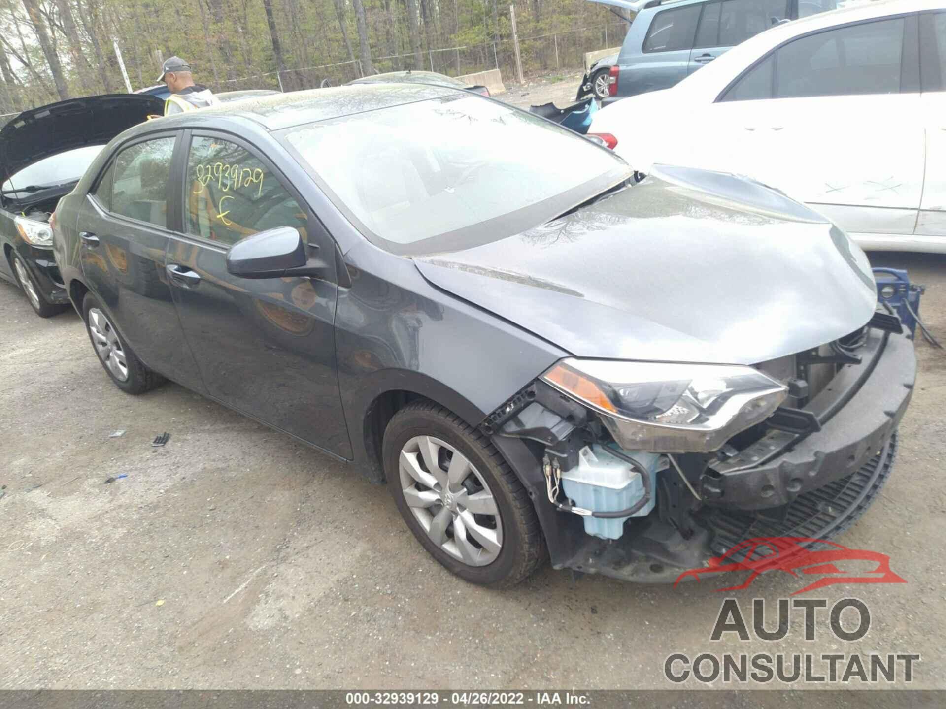 TOYOTA COROLLA 2016 - 2T1BURHE8GC658571